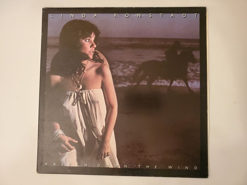 Linda Ronstadt Hasten Down The Wind vinyl record
